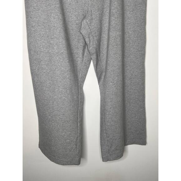 NWT Lauren by Ralph Lauren Active Deadstock Cotton Gray Wide Leg Sweatpants XL - Picture 3 of 8